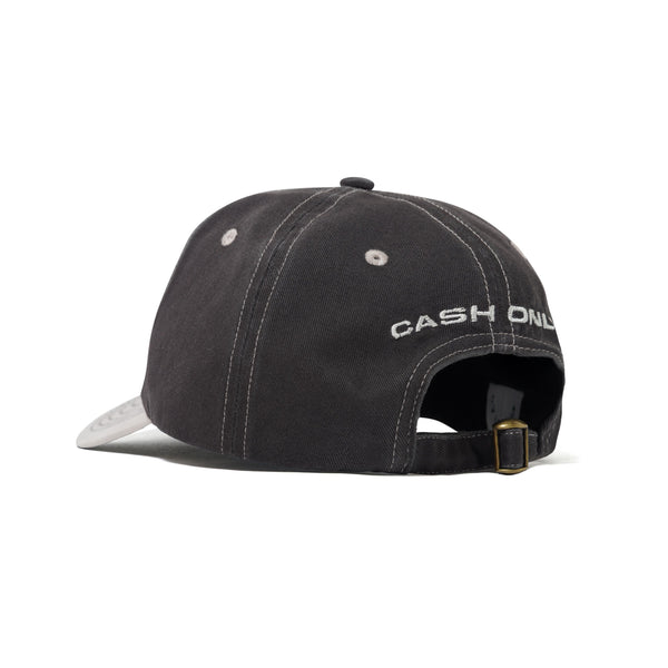 Cash Only Chain 5 Panel Cap, Charcoal / Light Grey