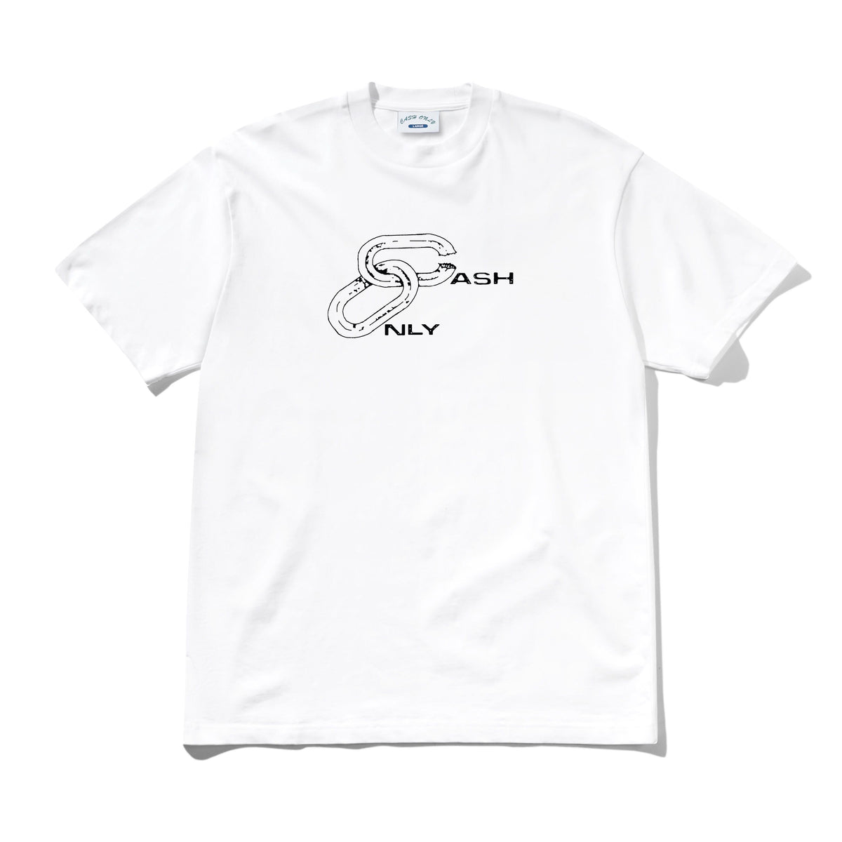 Chain Tee, White