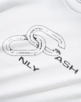 Chain Tee, White