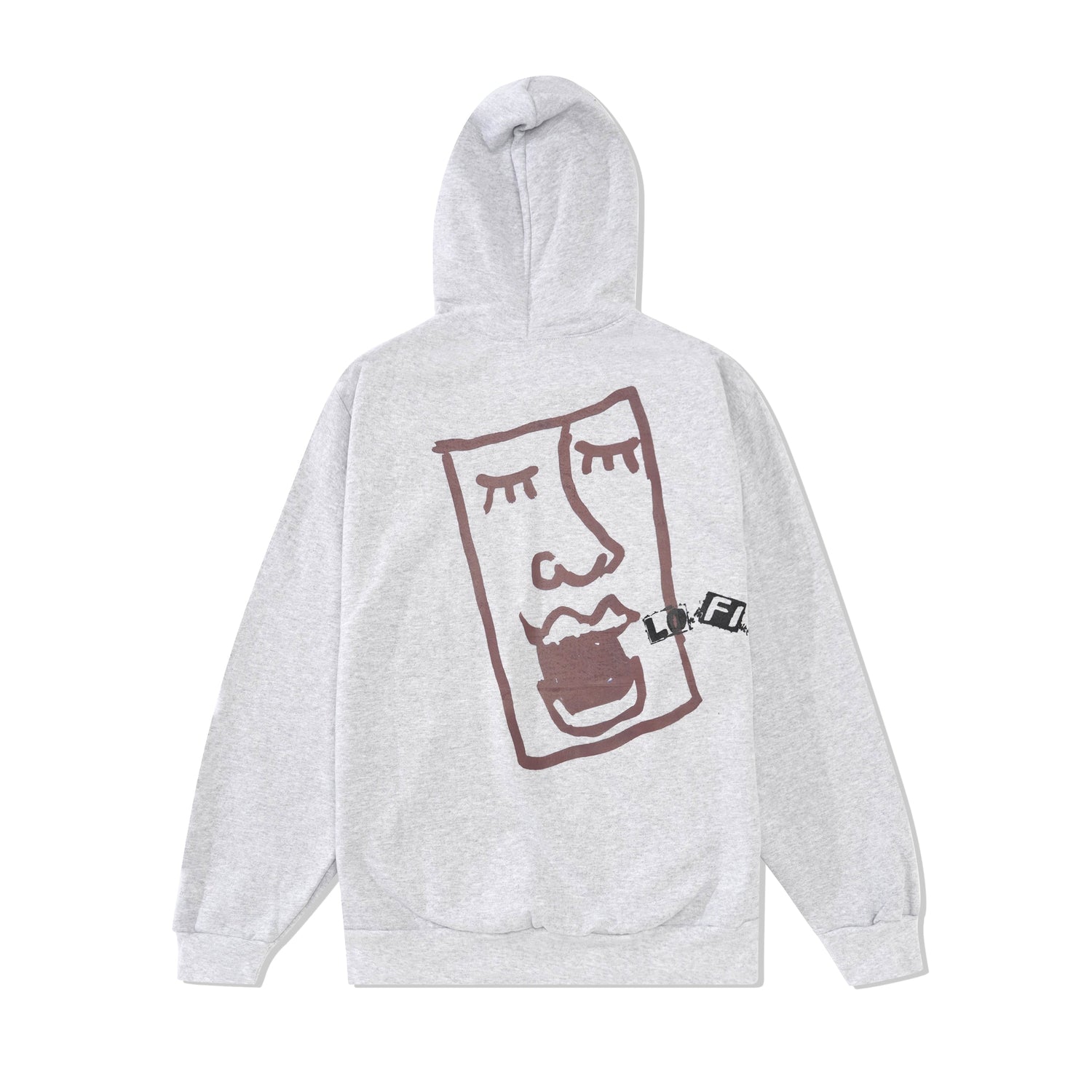 Chaos Pullover Hood, Ash Grey