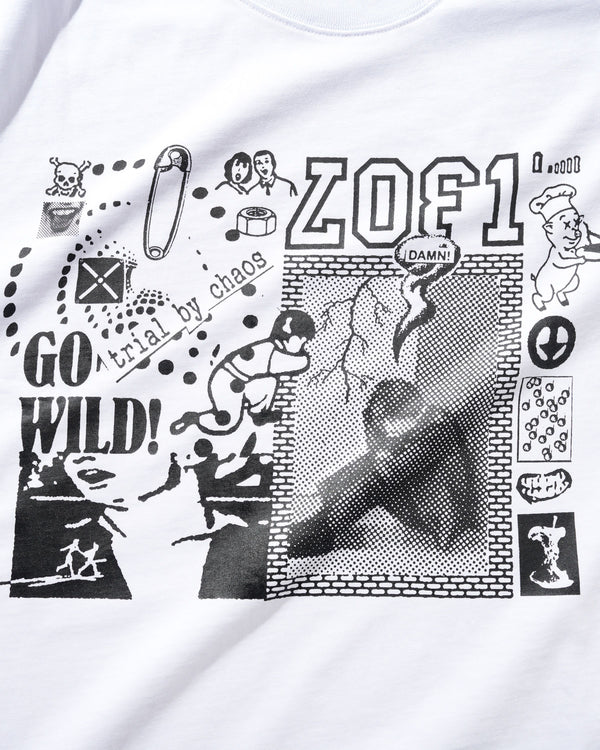 Lo-Fi Chaos Tee, White