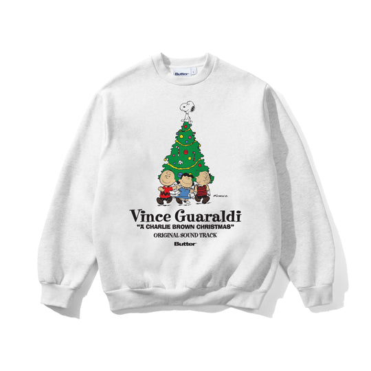 Charlie Brown Christmas Crewneck, Ash