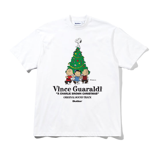 Charlie Brown Christmas Tee, White