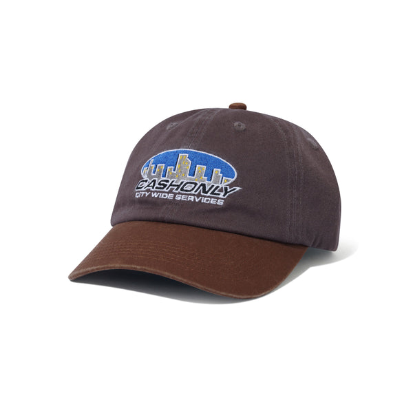 Cash Only City Wide 6 Panel Cap, Dusk