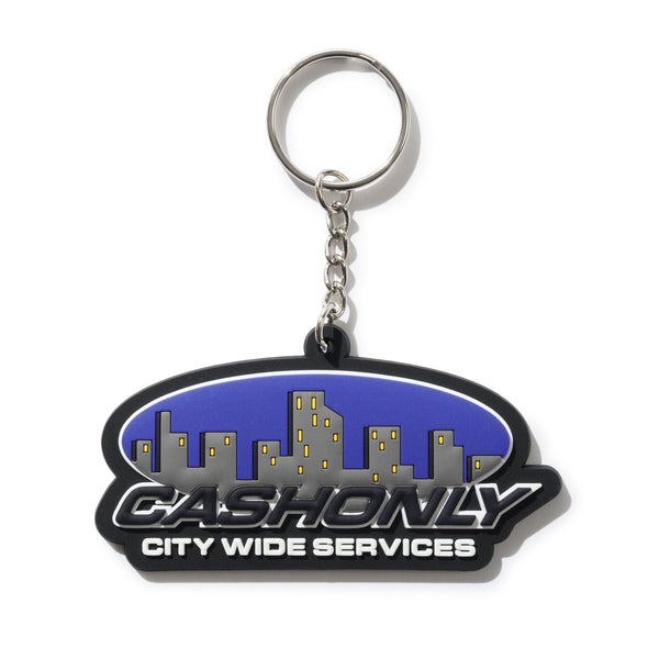Cash Only City Wide Key Chain