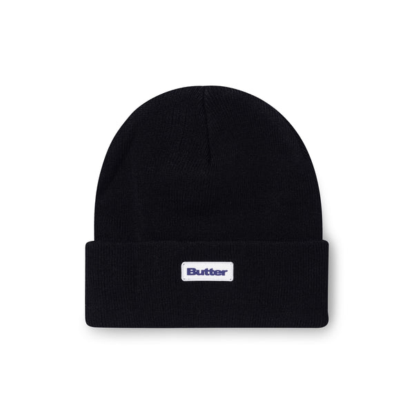 Butter Goods Tall Cuff Beanie, Black