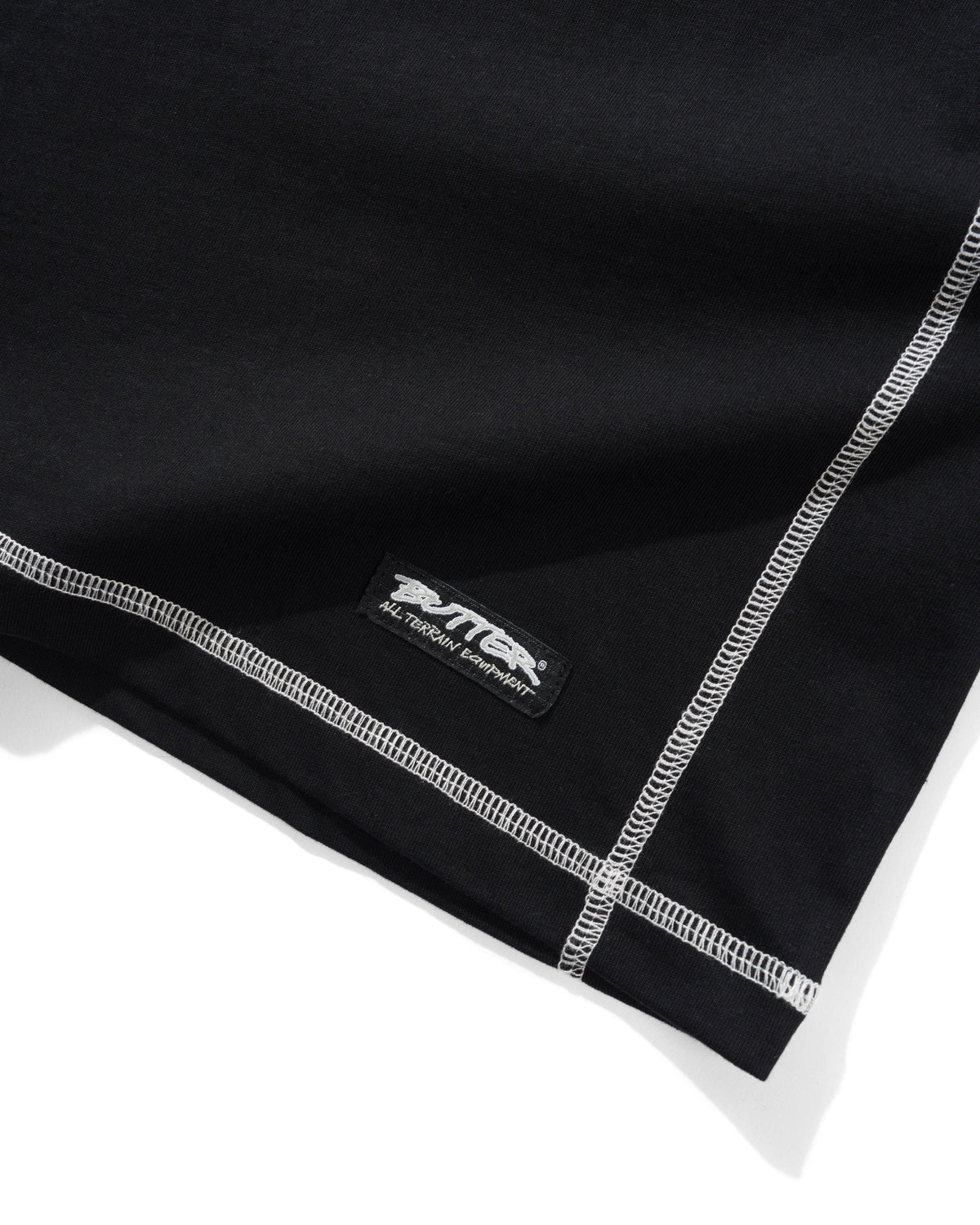 Cliff Contrast Tee, Black