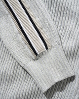 Club Zip-Thru Knit, Ash