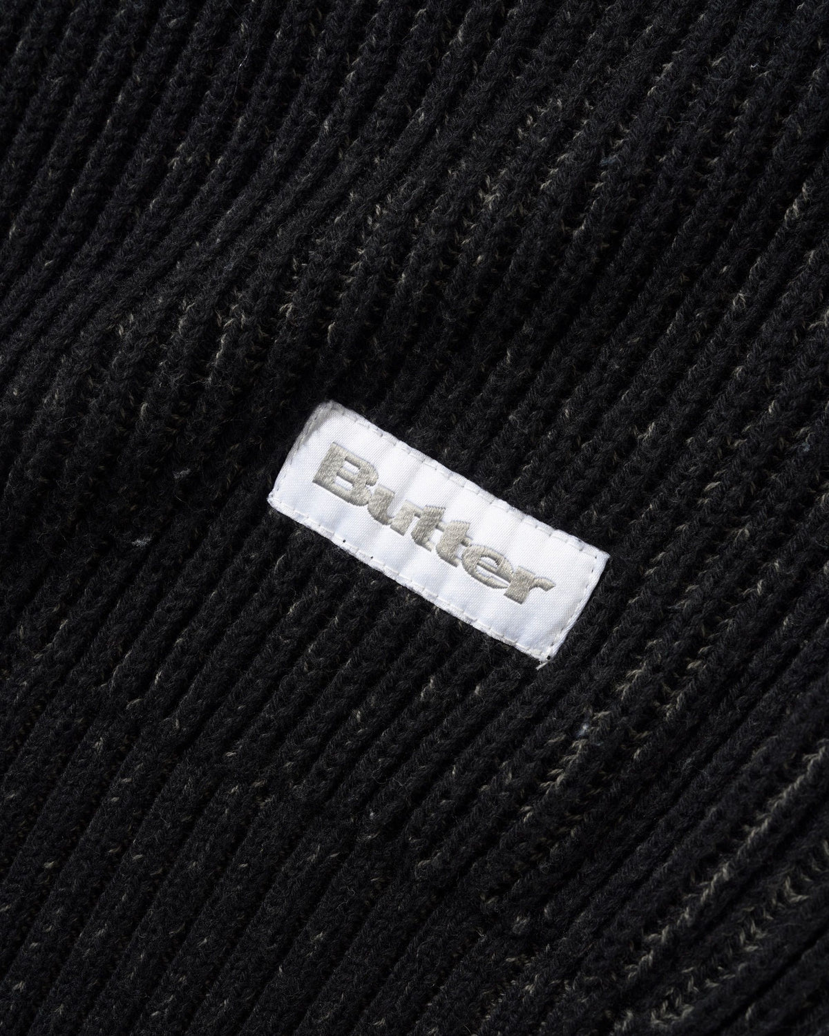Club Zip-Thru Knit, Black