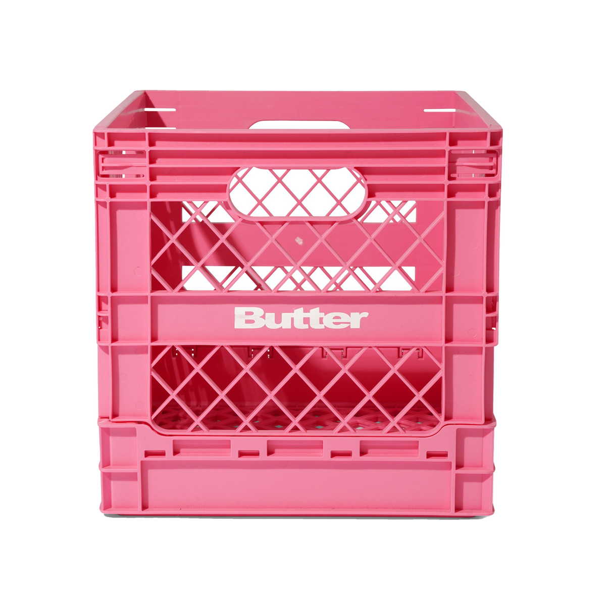 Collapsable Record Crate, Pink