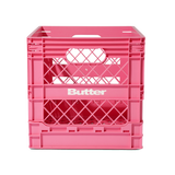 Collapsable Record Crate, Pink