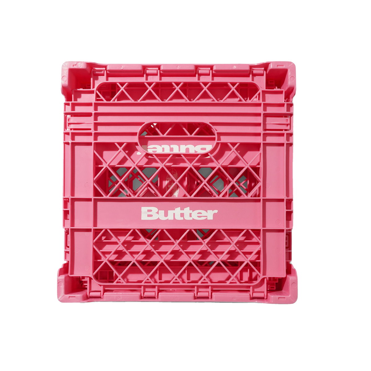 Collapsable Record Crate, Pink