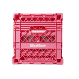 Collapsable Record Crate, Pink