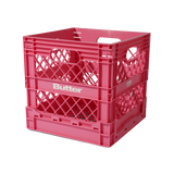 Collapsable Record Crate, Pink