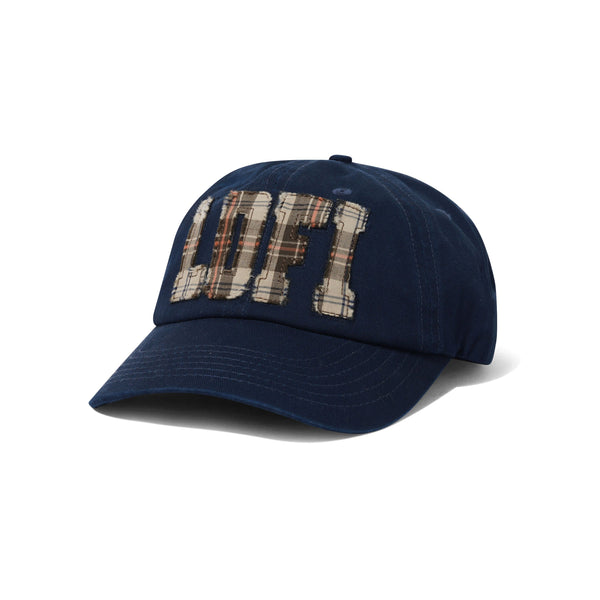 Lo-Fi Collegiate 6 Panel Cap, Navy
