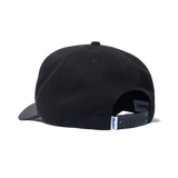 Collegiate 6 Panel Cap, Black