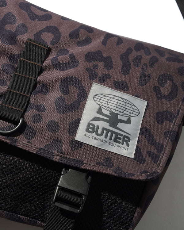 Butter Goods Commute Side Bag, Leopard