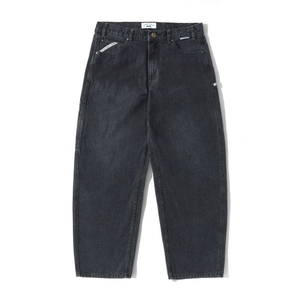 Cash Only Company Denim Jeans, Distress Washed Midnight