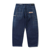 Company Denim Jeans, Distress Washed Slub Blue