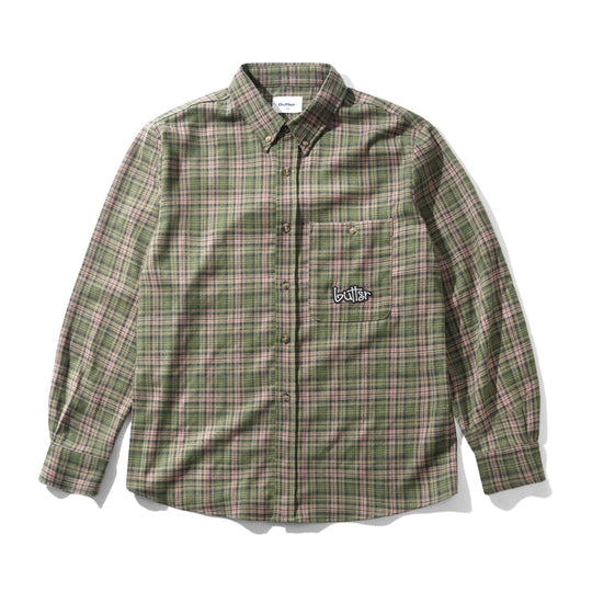 Connection Shirt, Sage / Pink