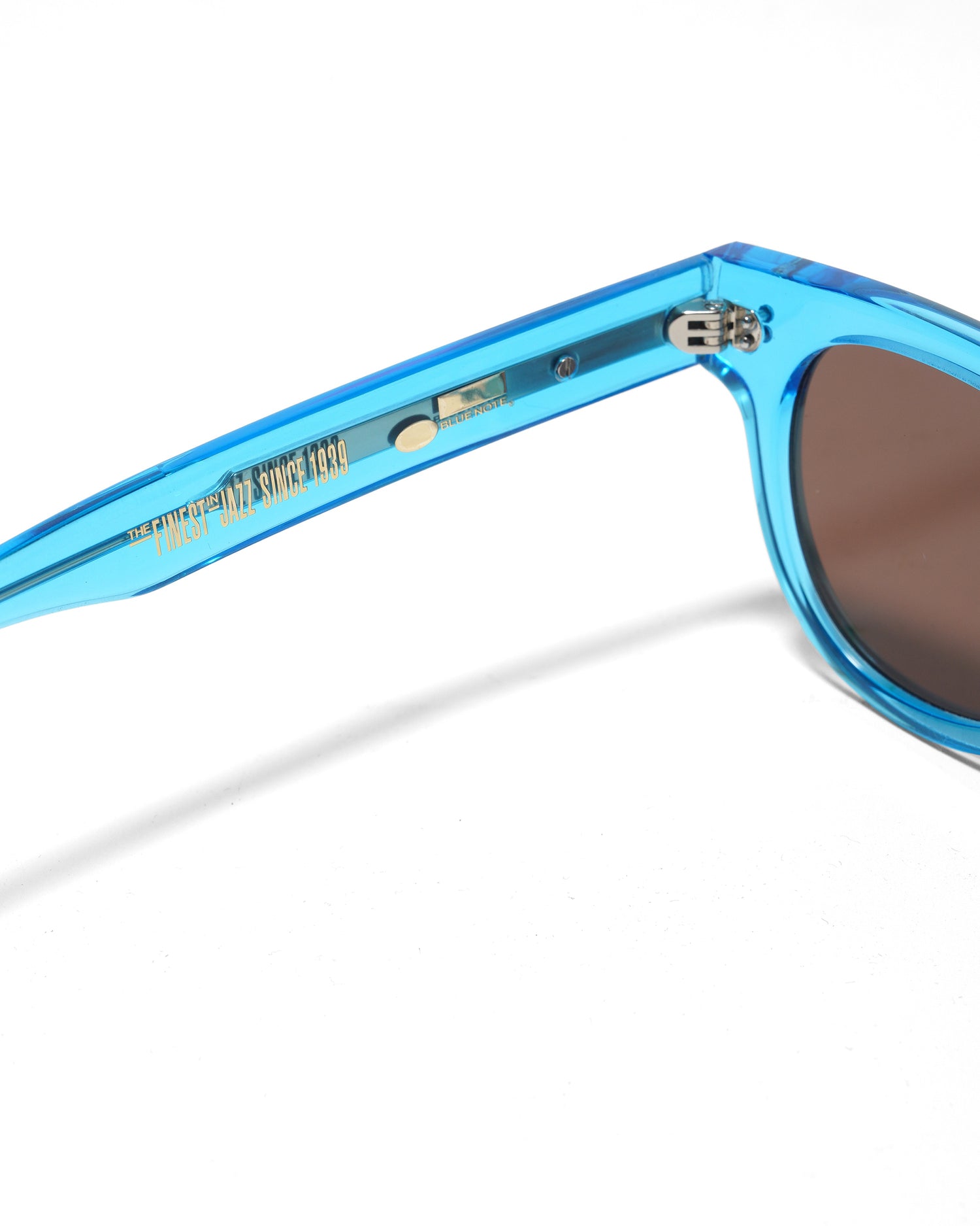 Conquistador Sunglasses, Translucent Blue