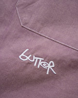 Contrast Stitch S/S Shirt, Eggplant
