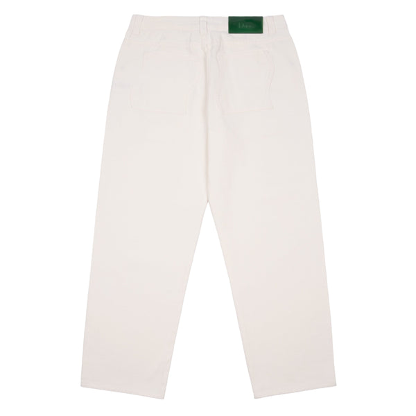 Dime Relaxed Denim Pants, Off White