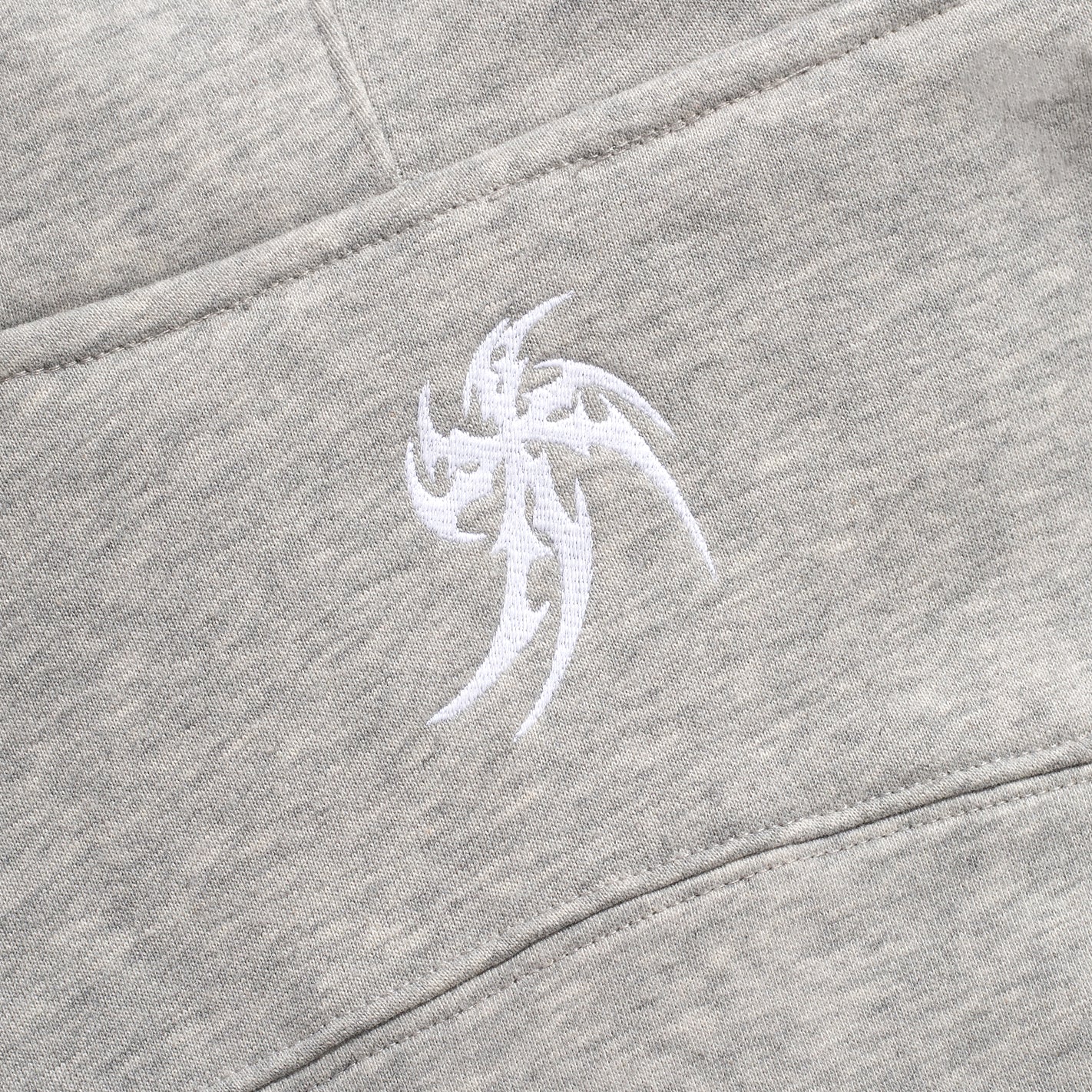 Panel Pullover Hood,Grey