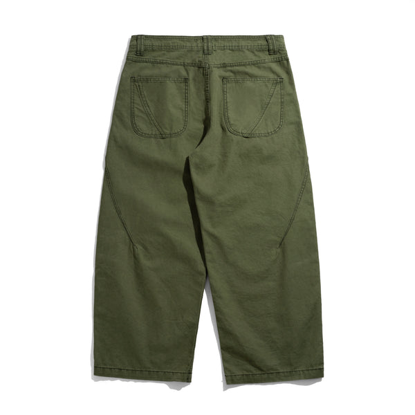 Velvet Spike Pant, Army