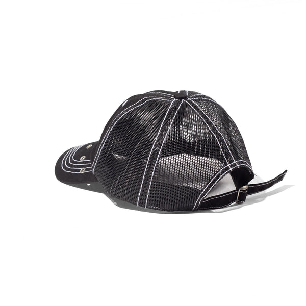Velvet Pierce Hat, Black