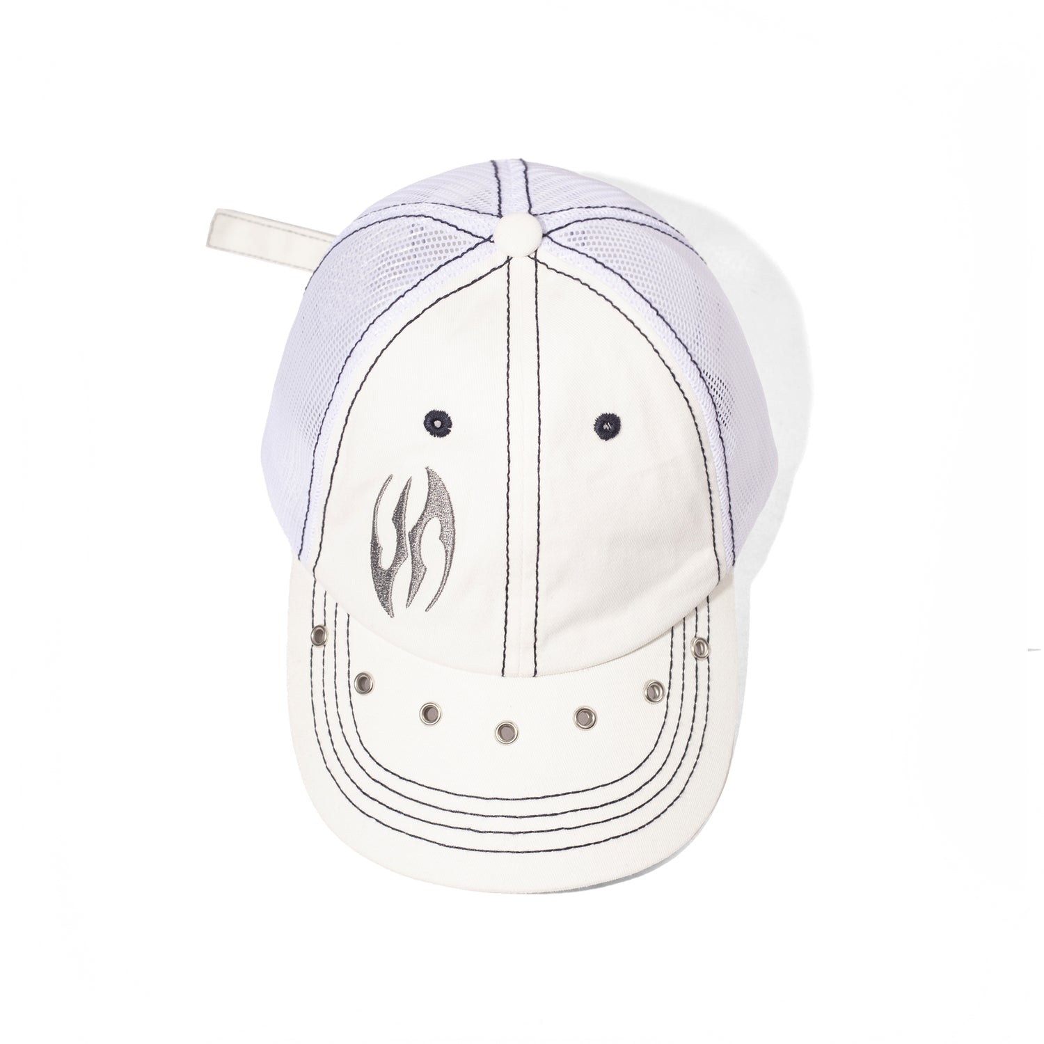 Pierce Hat, White