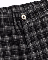 Plaid Shorts, Black