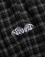 Plaid Shorts, Black