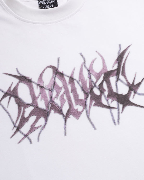 Velvet Repair Tee, White