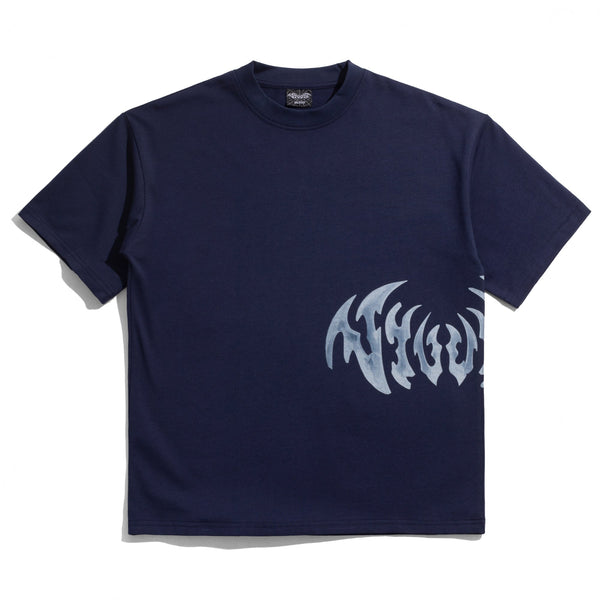 Velvet Subzero Tee, Navy