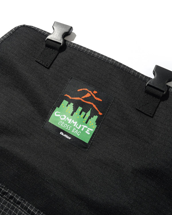 Butter Goods Cordura Commute Side Bag, Black