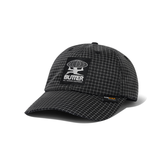Cordura Terrain 6 Panel Cap, Black