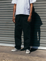 Baggy Denim Jeans, Washed Indigo