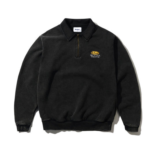 Corp 1/4 Zip Pullover, Black