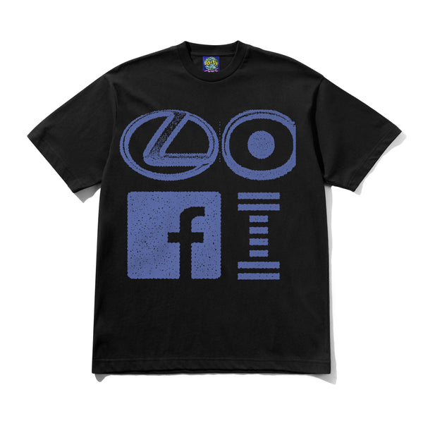 Lo-Fi Corporations Tee, Black