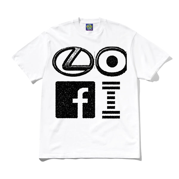 Lo-Fi Corporations Tee, White