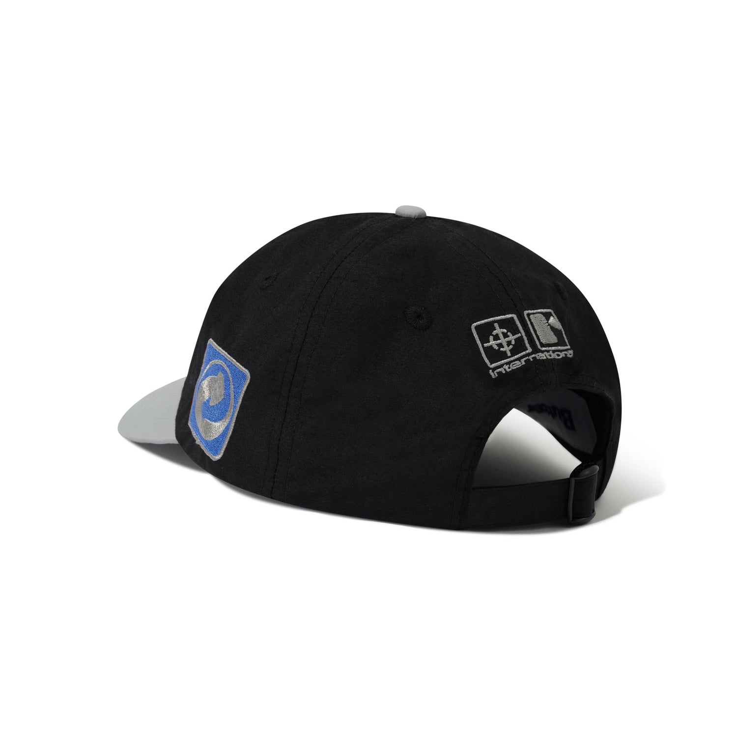 Corrosive 6 Panel Cap, Black / Grey