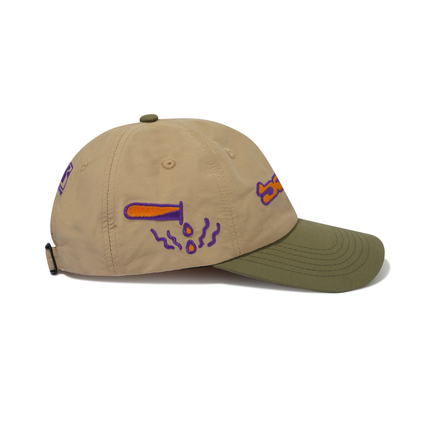 Corrosive 6 Panel Cap, Khaki / Army