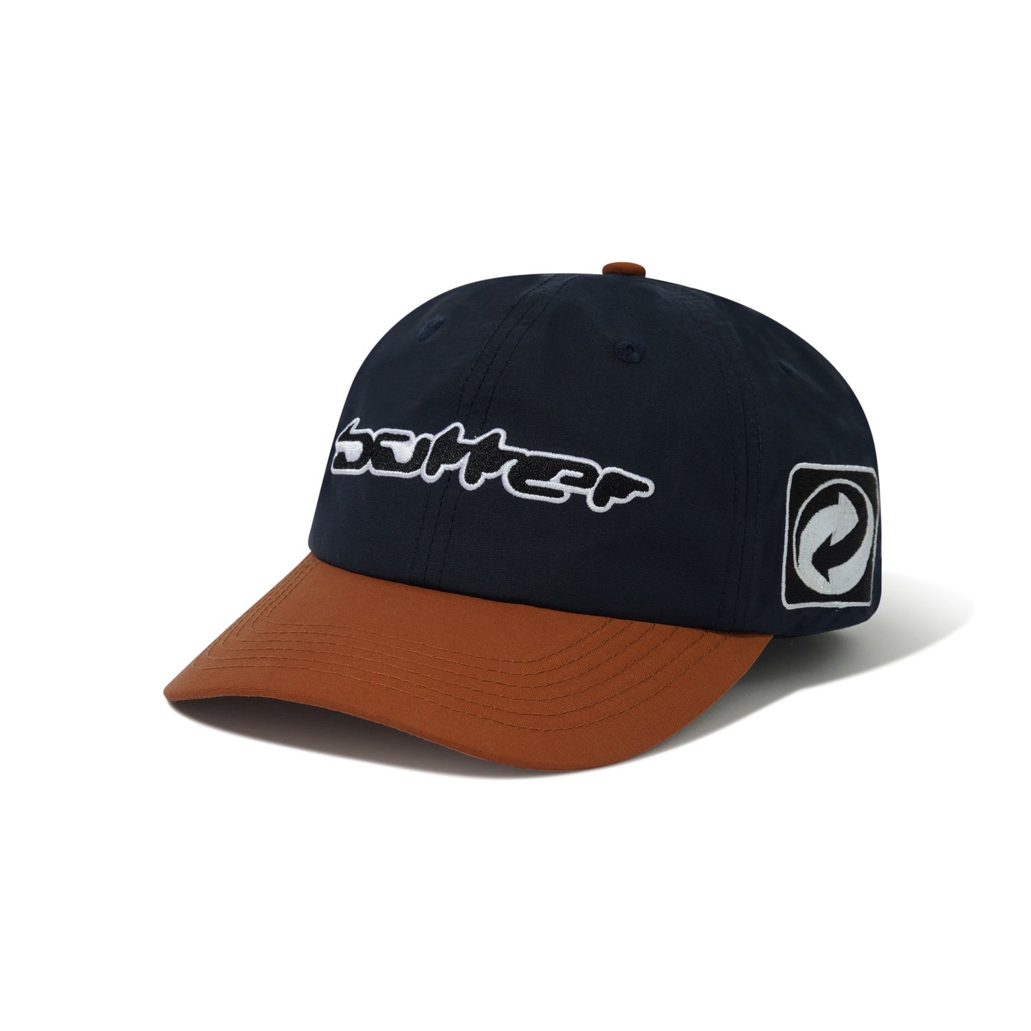 Corrosive 6 Panel Cap, Navy / Bark