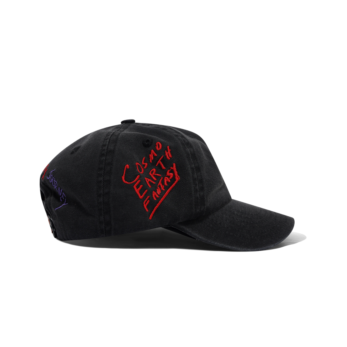 Cosmo Earth Fantasy Cap, Washed Black