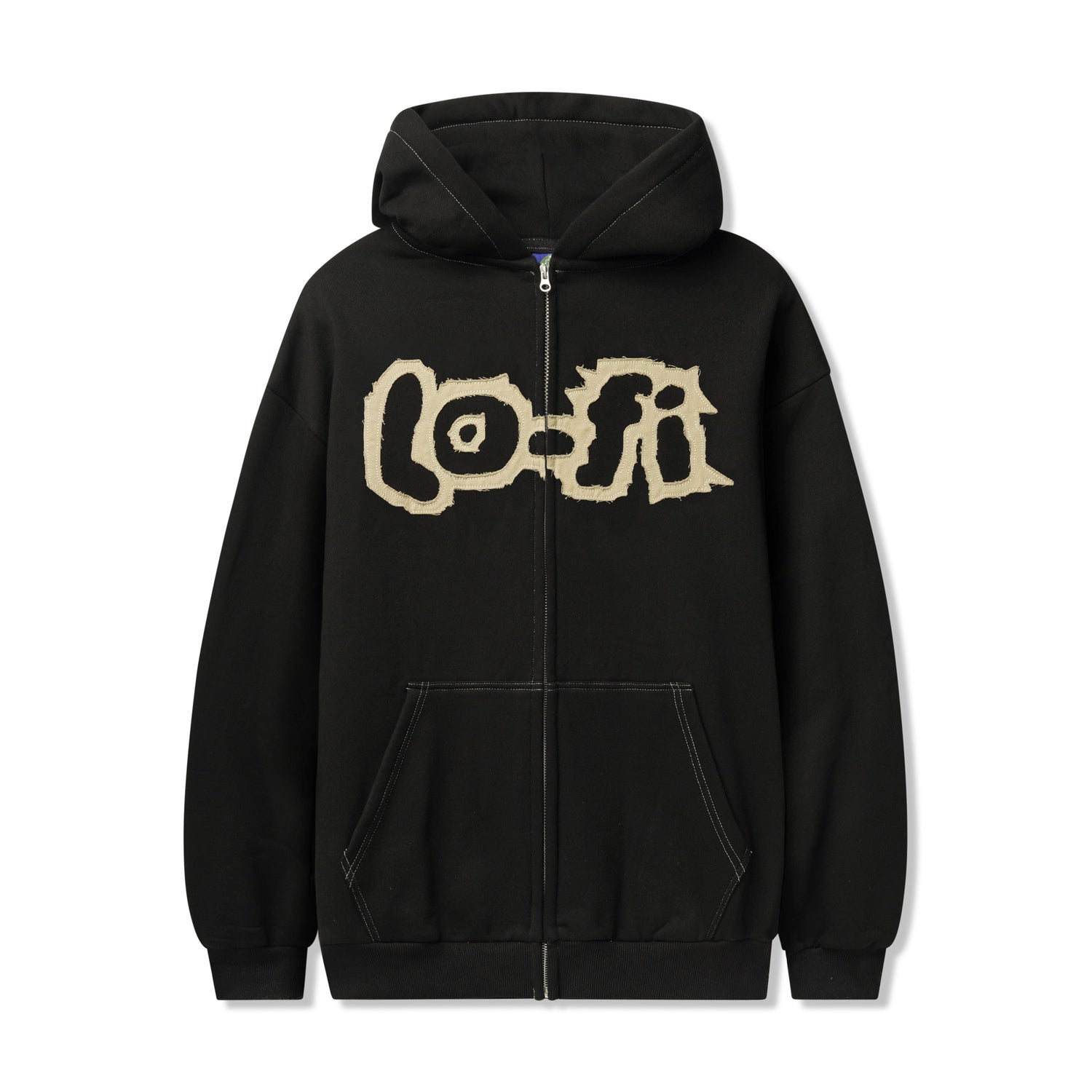 Crash Zip-Thru Hood, Black