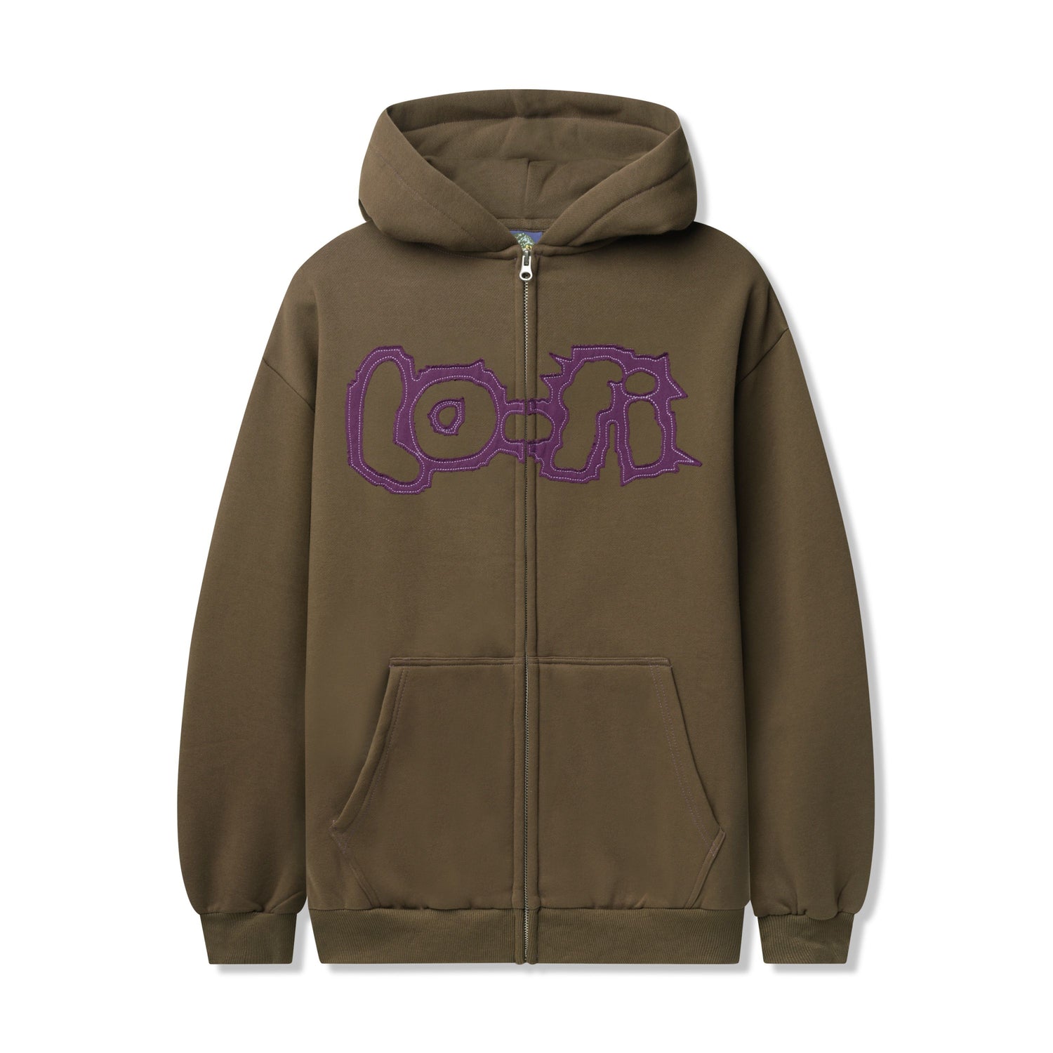 Crash Zip-Thru Hood, Coffee