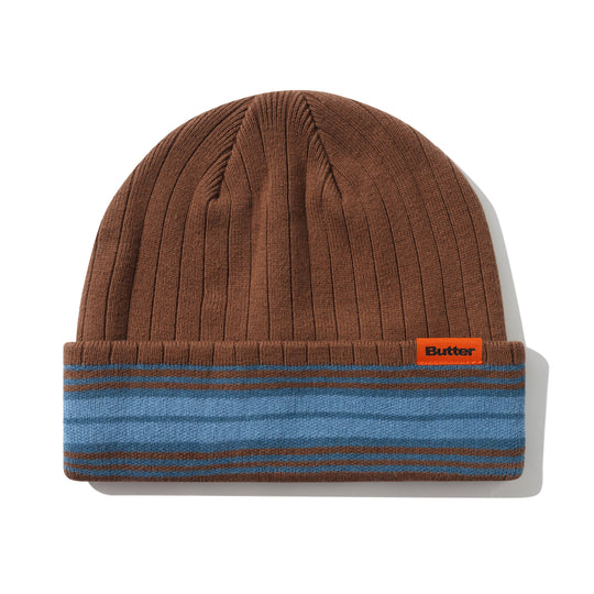 Crest Beanie, Brown