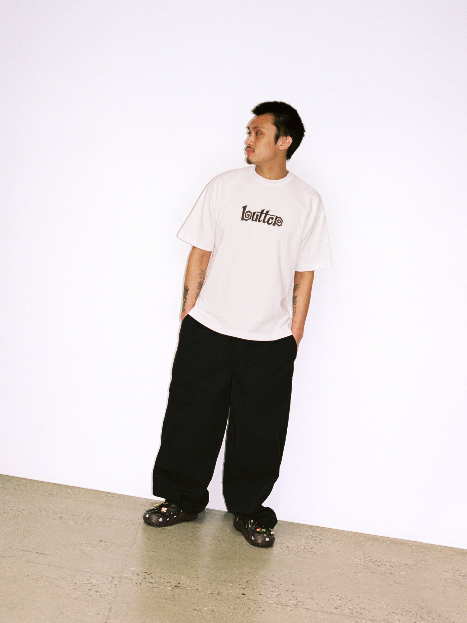 Pins Tee, White