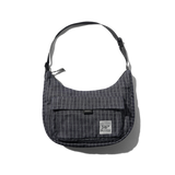 Crossbody Bag, Grid Denim